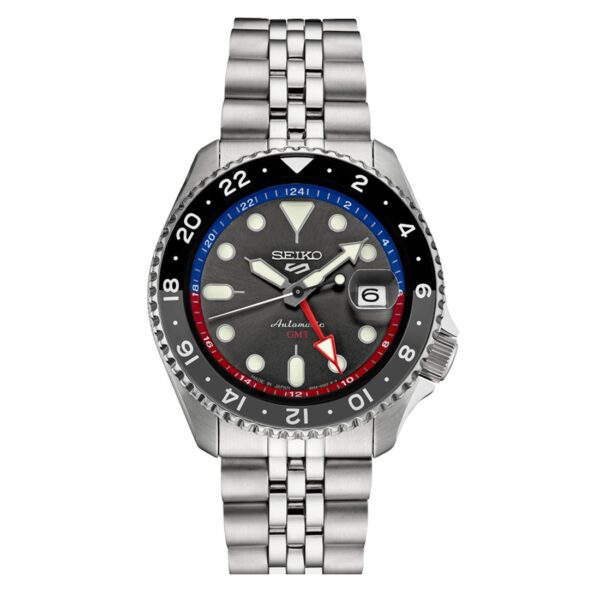 Seiko 5 sports GMT automatic Red and blue special edition SSK019