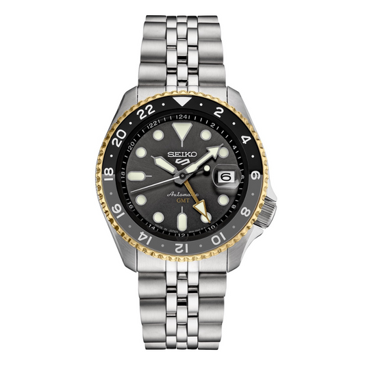 Seiko 5 Sports GMT SSK021K1 SKX Gold